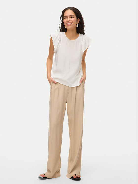 Vero Moda Vero Moda Блузка Bella 10325248 Білий Standard Fit