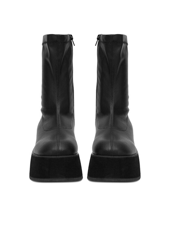 DeeZee DeeZee Botine W3LH164802 Negru