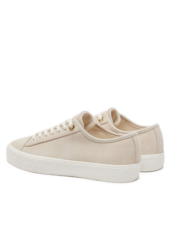 BOSS Boss Sneakers aus Stoff Aidenlm Tenn Sd 50517179 Beige