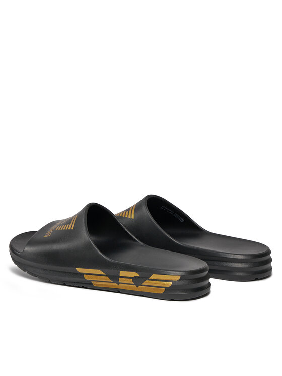 EA7 Emporio Armani EA7 Emporio Armani Şlapi XBP008 XK337 M700 Negru