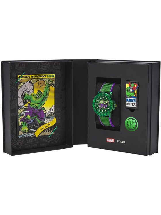 Fossil Fossil Zegarek LE1246SET Zielony