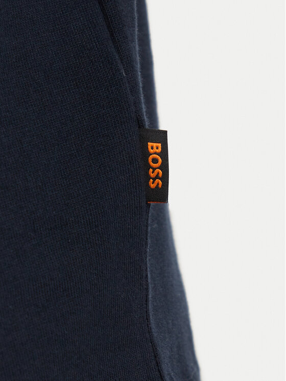 BOSS BOSS Póló Movement 50561872 Sötétkék Regular Fit