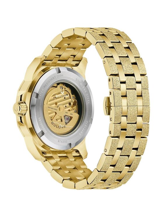 Bulova Bulova Zegarek 97A200 Złoty
