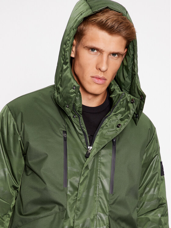 EA7 Emporio Armani EA7 Emporio Armani Kevad-sügis jope 6RPK04 PNERZ 1845 Roheline Regular Fit