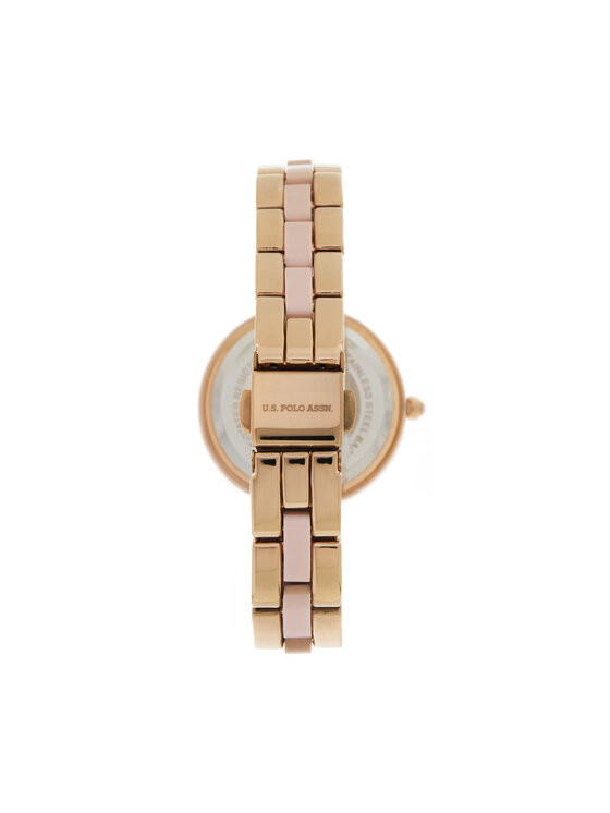 U.S. Polo Assn. U.S. Polo Assn. Laikrodis USP8359PK Auksinė