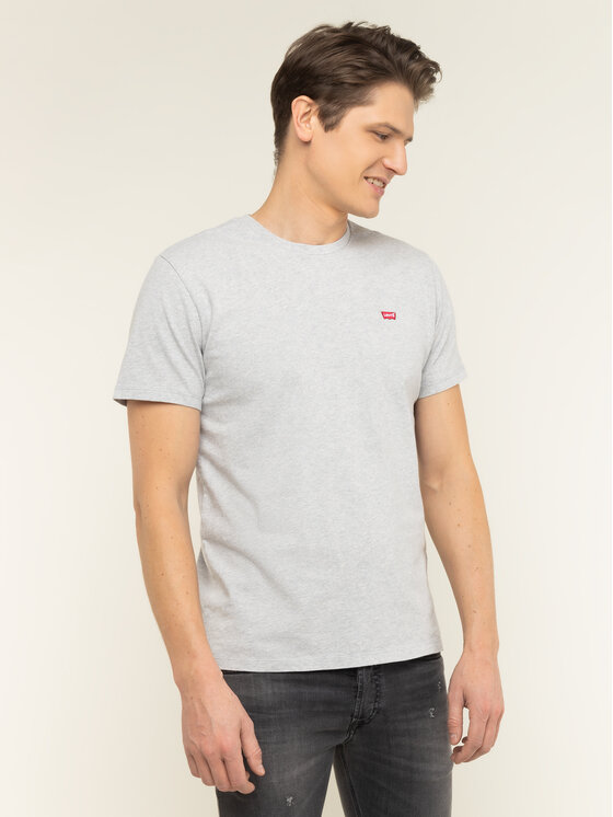 Levi's THE ORIGINAL TEE Medium Grey Heather | Men's \\ Men's clothing \\  T-shirts Brands \\ #Marki - 3 \\ Levi's
