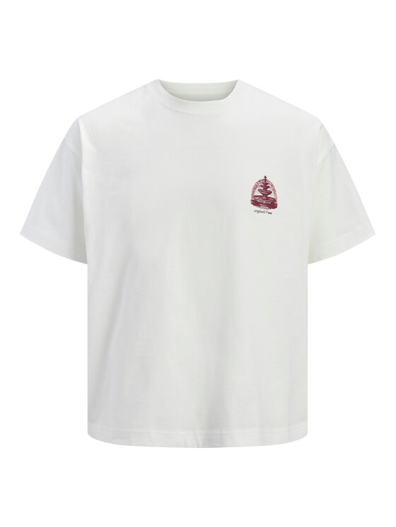 Jack & Jones Jack & Jones Póló Maine 12291780 Fehér Regular Fit