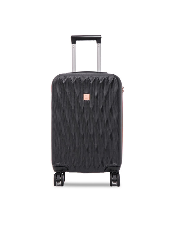 Semi Line Valiză de cabină T5722-2 Negru