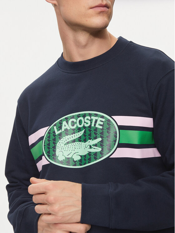 Lacoste Lacoste Μπλούζα SH1420 Σκούρο μπλε Regular Fit
