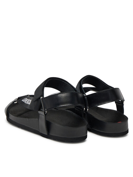LOVE MOSCHINO LOVE MOSCHINO Sandały JA16263G0MIA0000 Czarny