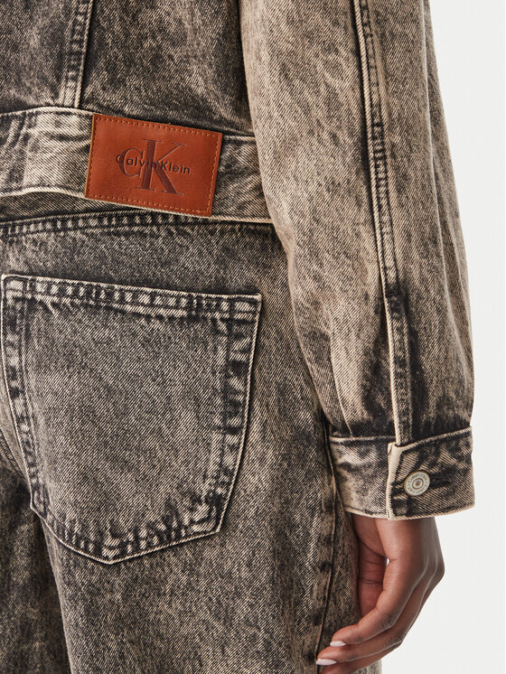 Calvin Klein Jeans Calvin Klein Jeans Kurtka jeansowa 90's Trucker LV047H797G Brązowy Regular Fit