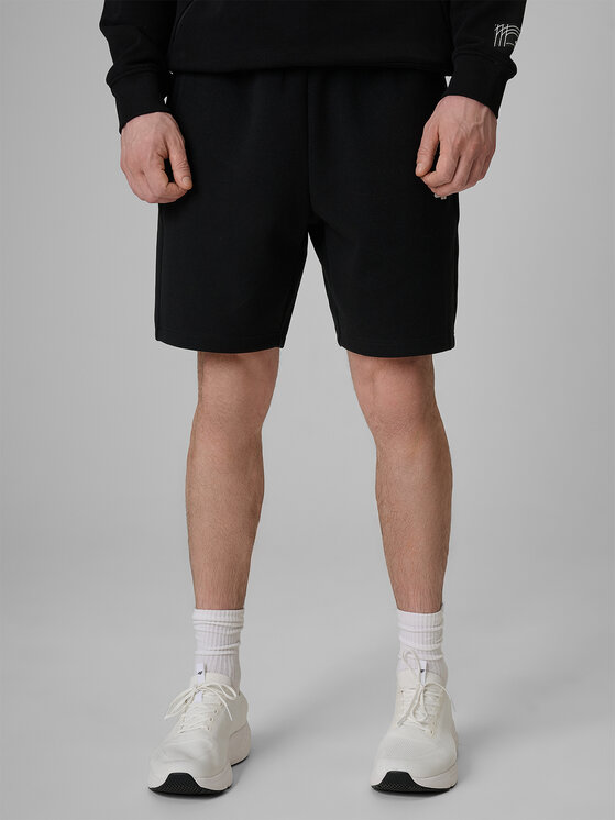 4F 4F Szorty sportowe COMMERCIAL 3 Czarny Regular Fit