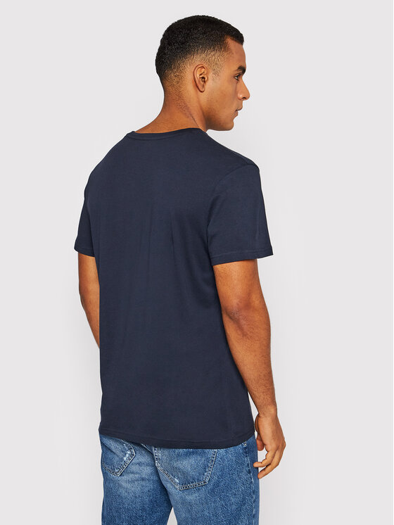 Tommy Hilfiger Tommy Hilfiger T-Shirt Ss Tee UM0UM02011 Σκούρο μπλε Regular Fit