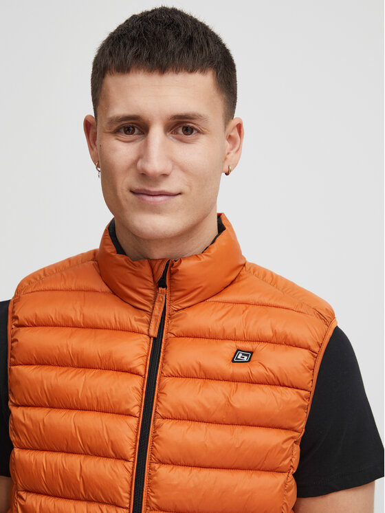 Blend Blend Gilet 20712463 Arancione Regular Fit