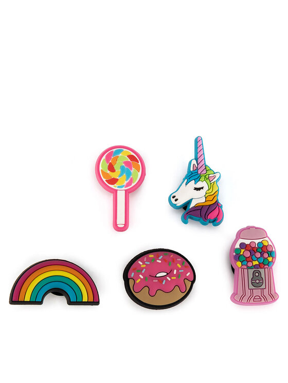 Crocs Crocs Batų aksesuaras EVERYTHING NICE 5 PACK 10008657 Rožinė