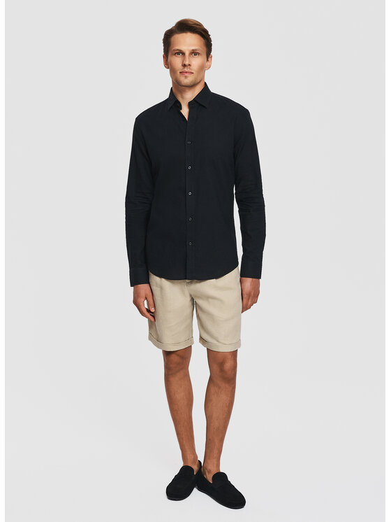 Pako Lorente Pako Lorente Koszula P26SF-1X-021 Czarny Slim Fit