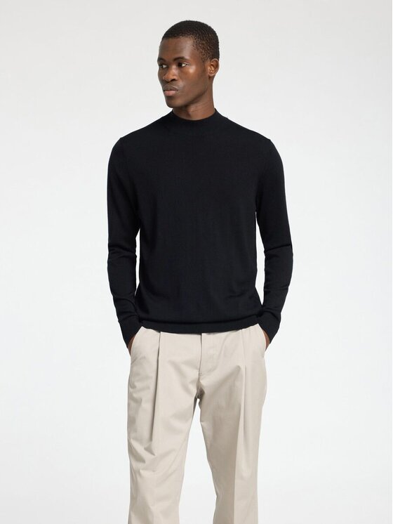 Selected Selected Felpa 16096253_black Nero Regular Fit