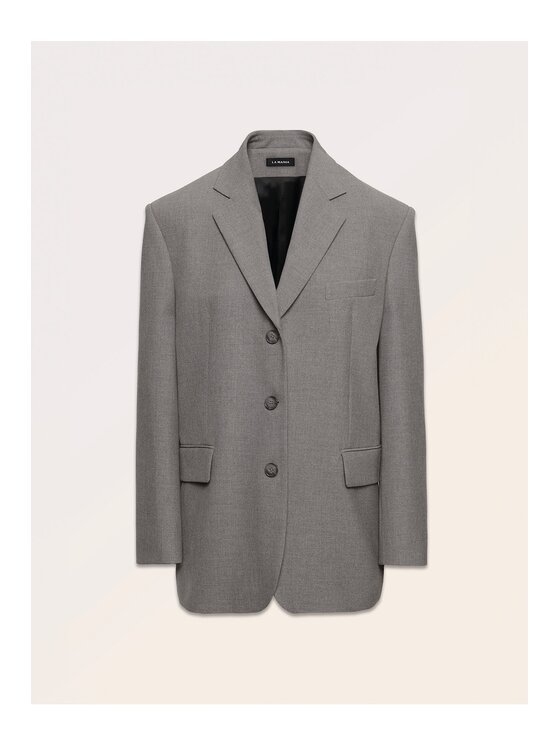 La Mania La Mania Giacca da abito BIGGIE 4 Grigio Classic Fit