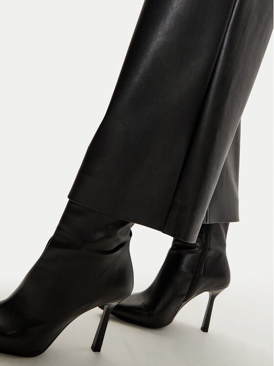 Joseph Ribkoff Joseph Ribkoff Hose aus Kunstleder 243042 Schwarz Loose Fit