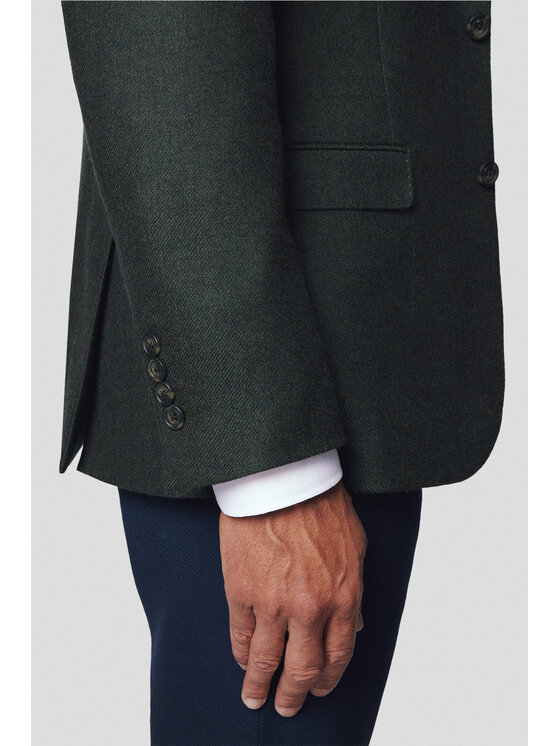 Lancerto Lancerto Marynarka Akron MA073224000011 Zielony Slim Fit
