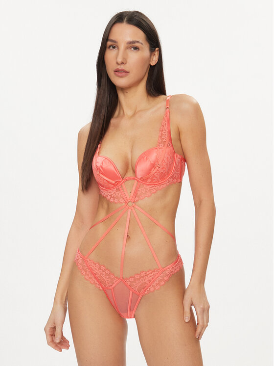 Hunkemöller Hunkemöller Bodi Kali 204776 Koraljna