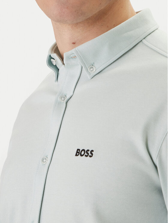 BOSS BOSS Camicia ST Motion 50555946 Turchese Regular Fit