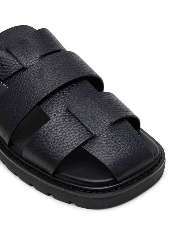 Calvin Klein Jeans Calvin Klein Jeans Şlapi Sq Molded Sandal Fisherman YM0YM01220 Negru
