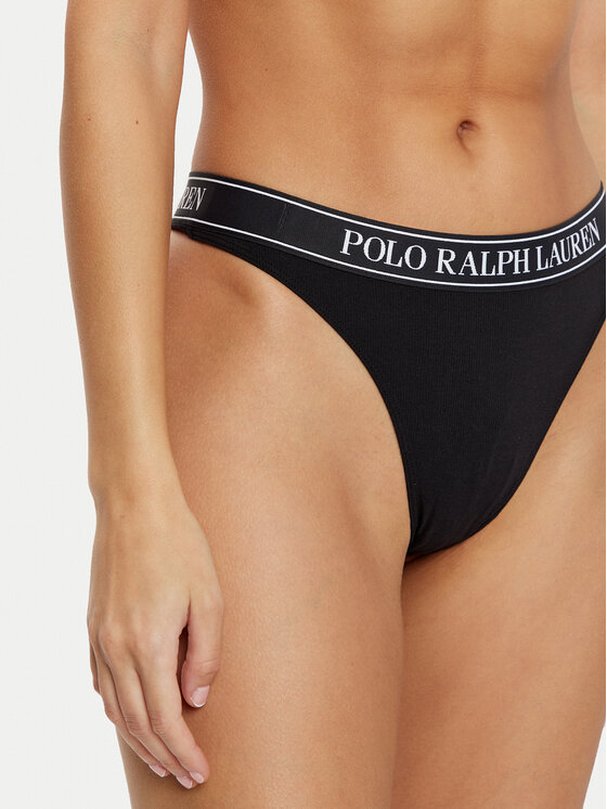 Polo Ralph Lauren Polo Ralph Lauren Στρίνγκ 4P2003 Μαύρο