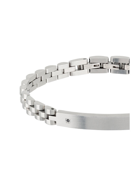 Breil Breil Bracciale BLACK DIAMOND Argento