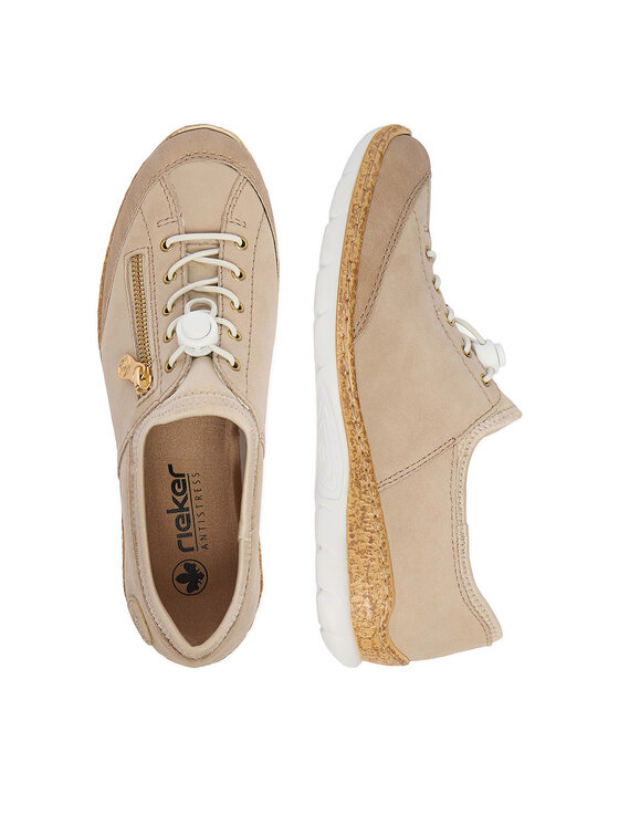 Rieker Rieker Sneakersy CEO-N42F1-60 Beżowy