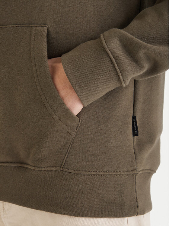 Quiksilver Quiksilver Džemperis ar kapuci Salt Water EQYFT05159 Zaļš Regular Fit