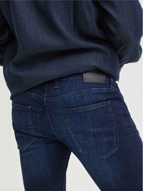 Guess Guess Jeansy 185137 Niebieski Slim Fit