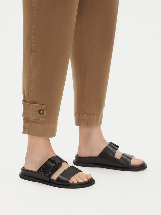 Badura Badura Παντόφλες FLOWER-LT778-93 Μαύρο