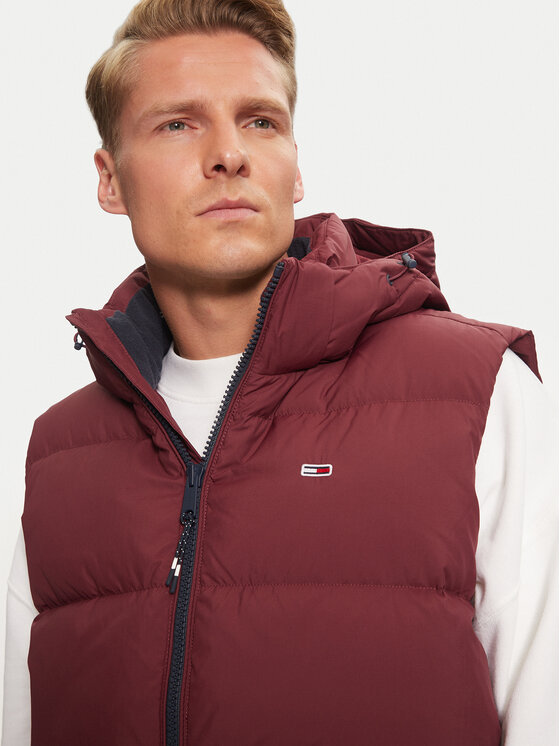 Tommy Jeans Tommy Jeans Liemenė Essential DM0DM20465 Raudona Regular Fit