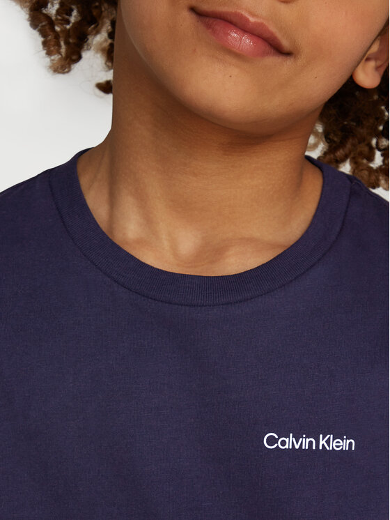 Calvin Klein Jeans Calvin Klein Jeans Marškinėliai IU0IU00683 Tamsiai mėlyna Regular Fit