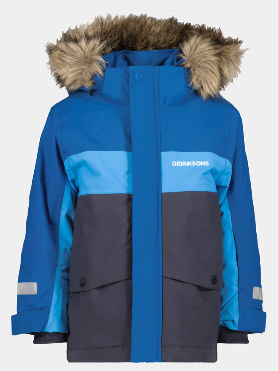 Didriksons Didriksons Hanorac Bjärven Kids Parka 2 504898 Albastru