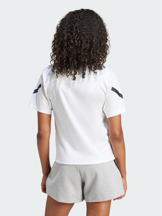 adidas adidas T-Shirt 136951 Biały Regular Fit