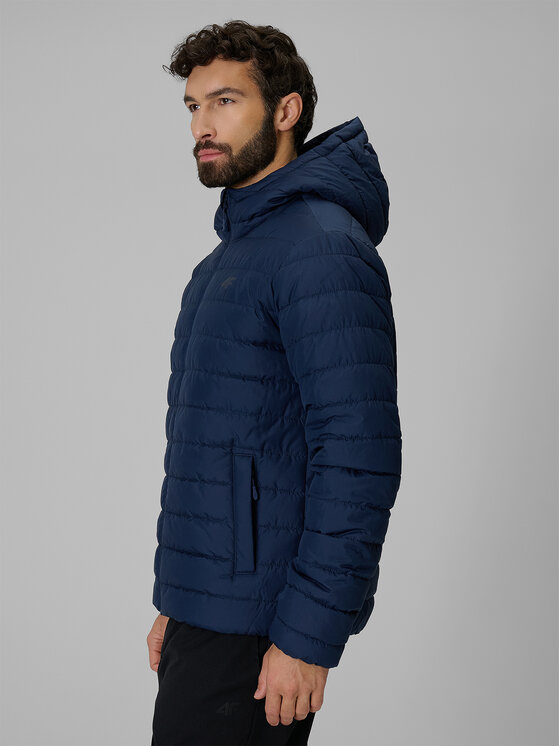 4F 4F Kurtka przejściowa CITY JACKETS Granatowy Regular Fit