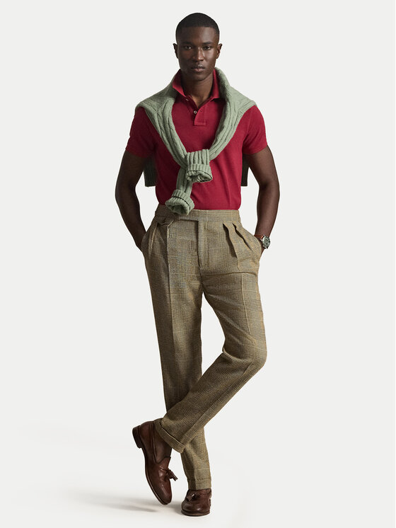 Polo Ralph Lauren Polo Ralph Lauren Polo 710536856501 Σκούρο κόκκινο Slim Fit