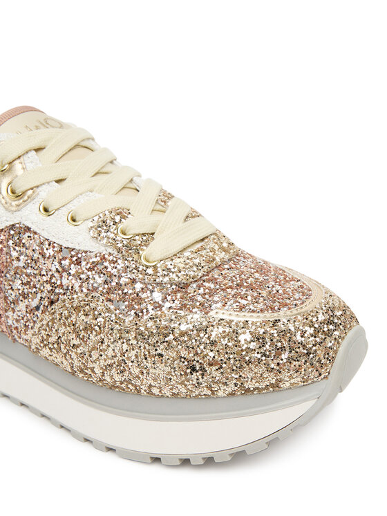Liu Jo Liu Jo Sneakersy Maxi Wonder 01 BF5009 TX007 Złoty