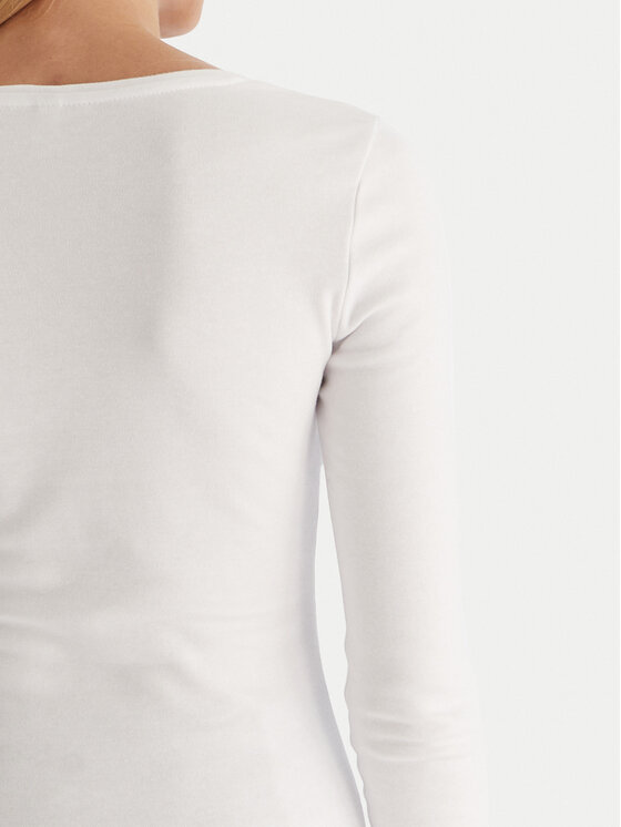 Ysabel Mora Ysabel Mora Lenjerie de corp termoactivă partea de sus 70022 Alb Slim Fit