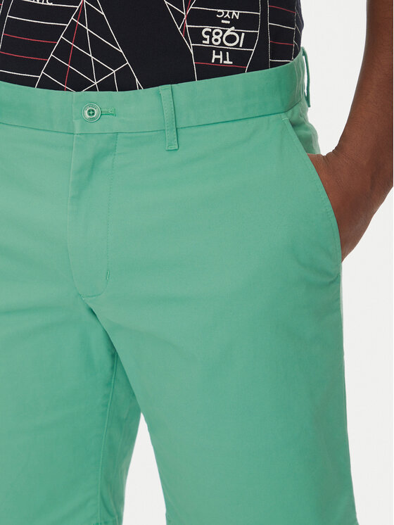Tommy Hilfiger Tommy Hilfiger Шорти от плат Brooklyn MW0MW23563 Зелен Regular Fit