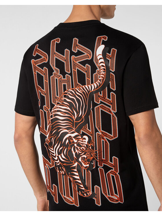 Plein Sport Plein Sport T-Shirt 2271 Czarny Regular Fit