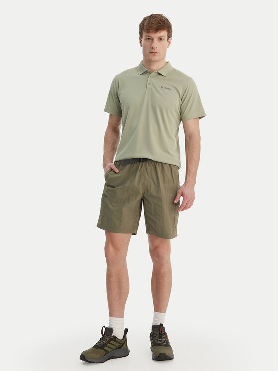 Columbia Columbia Szorty sportowe Mountaindale™ 2121471 Zielony Regular Fit