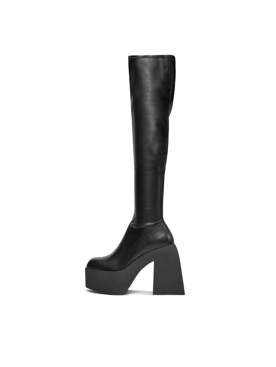 Steve Madden Steve Madden Μπότες πάνω από το γόνατο Tremec Boot SM11002607 SM11002607-001 Μαύρο