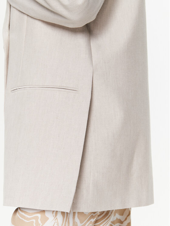 Calvin Klein Calvin Klein Sakoi Linen Tailored K20K205225 Bež Relaxed Fit