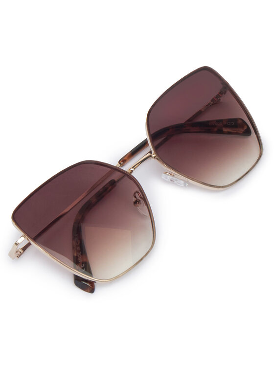 JENNY JENNY Okulary przeciwsłoneczne 4WF-005-SS25 Brązowy