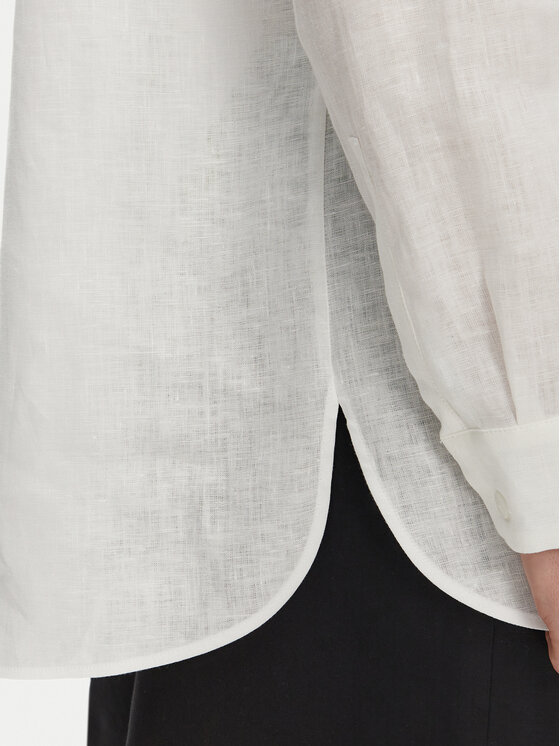 Max Mara Max Mara Koszula Noel 2516111018 Biały Regular Fit