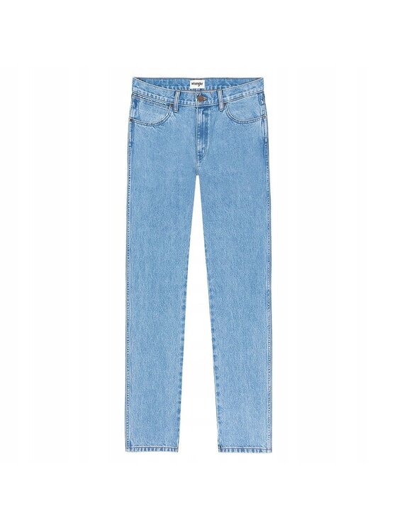 Wrangler Wrangler Jeansy RIVER Niebieski Straight Fit