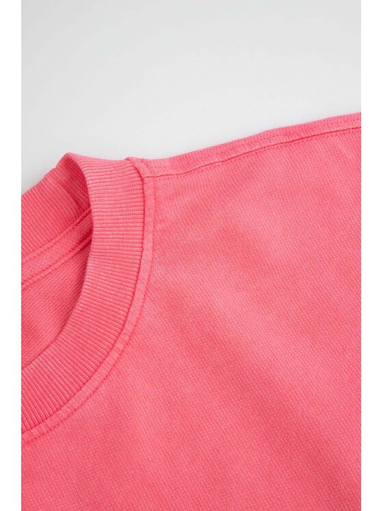 Coccodrillo Coccodrillo Komplet t-shirt i spodenki WC6117403XXG-029 Różowy Regular Fit